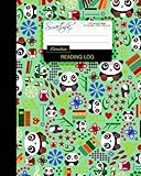 Reading Log: Gifts for Book Lovers / Reading Journal [ Softback * Large (8" x 10") * Pandas, Butterflies & Owls * 100 Spacious Record Pages & More... ] (Reading Logs & Journals)