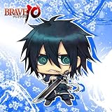 BRAVE10 もふもふミニタオル 霧隠才蔵柄