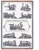 Great American Train - 69 x 48 Blanket/Throw