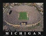 NCAA Michigan Wolverines Michigan Stadium Aerial Picture