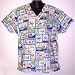 Fairy Frogs Scrub Top