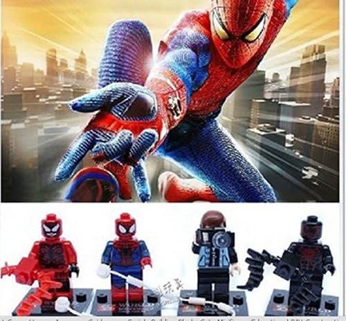 8pcs/lot Super Hero Avengers Spider man Minifigure Series Building Blocks Sets Toy Compatible With Lego (In Original BOX)
