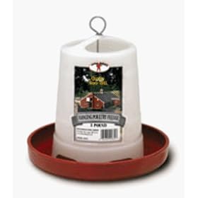Plastic Hanging Poultry Feeders - POULTRY FEEDER PLASTIC - 3LB.CAP. by Miller Little Giant