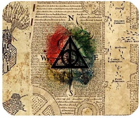 Rubber Mouse Pad/Mat, Harry Potter Mouse Pads, Office Products