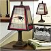 New England Patriots NFL 14 Art-Glass Table Lamp