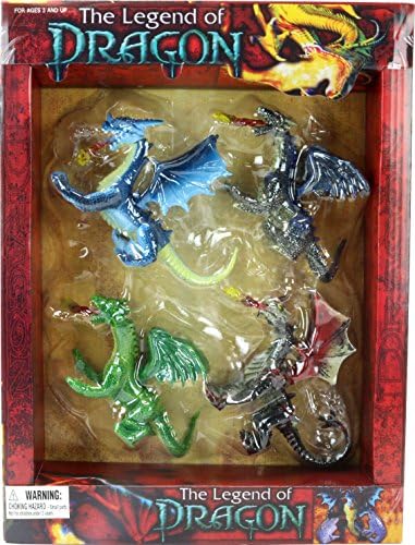 The Legend Of Dragon 4.5" Figures Toys - Assorted Color