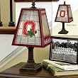 Ohio State Buckeyes Memory Company Art Glass Table Lamp NCAA College Athletics Fan Shop Sports Team Merchandise