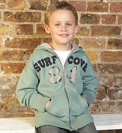 Perfect Pure Cotton Surf Cove Hooded Zip-Up Top