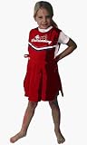 Making Believe 50097 Cheerleader Pinafore Costume