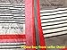 Women's Geometric Striped Print Drape Front Knit Cardigan (S, Red)