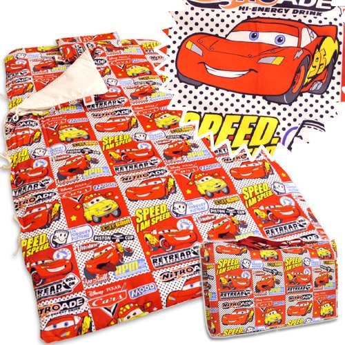 ディズニー お昼寝 ふとん 6点 セット カーズ レッド
