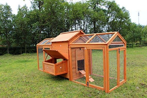 9.2Ft Deluxe Large Chicken Poultry Coop Hen house Hutch Cage w/ Big Run 0319