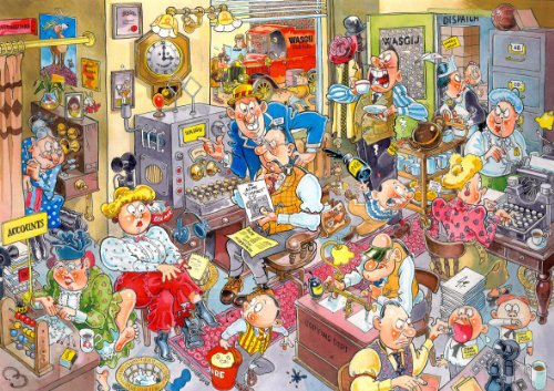 Jumbo Wasgij Destiny 11 The Office 1000 Piece Puzzle