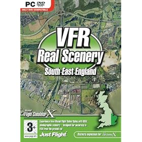 VFR Real Scenery Vol 1: South East England Add-On for FSX (PC DVD)
