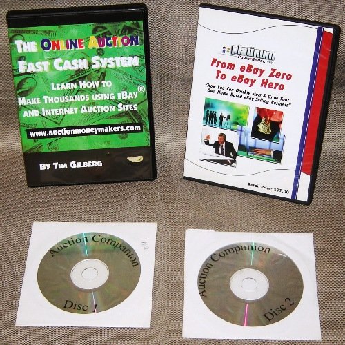 61JPoytIv4L. SL500  internet home business: From Ebay Zero to Ebay Hero & The Online Auction Fast Cash System ("How You Can Quickly Start & Grow Your Own Home Based Ebay Selling Business" CD ROM, "Learn How to Make Thousands Using Ebay and Internet Auctions Sites" DVD Video)