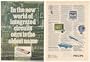 1977 Philips Signetics Microprocessor Chip 2-Page Print Ad (42627)