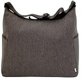 OiOi Herringbone Diaper Hobo (Chocolate/Pink)