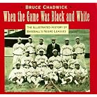 Click here to buy When the Game Was Black and White: The Illustrated History of Baseball's Negro Leagues by Bruce Chadwick.