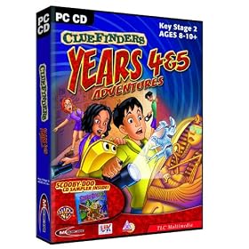 ClueFinders Adventurers Years 4&5 with Scooby Doo Mini Games