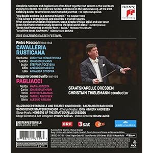 Jonas Kaufmann : Cavallera Rusticana + Pagliacci [Blu-ray]