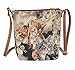 Signare Cat Print Womenâ€™s Tapestry Lightweight Top Zip Cross Body Bag Sling Bag with Adjustable Strap by (Sling-CAT)
