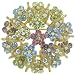 Jewelry : Burst Flower Pin Brooch