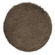 Contemporary Home Bath Rug - Dark Roast Brown (24" Round)