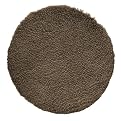 Contemporary Home Bath Rug - Dark Roast Brown (24" Round)
