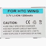 T-Mobile HTC Wing PDA Standard Lithium-Ion Battery 1200mah