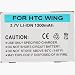 Electronics : T-Mobile HTC Wing PDA Standard Lithium-Ion Battery 1200mah