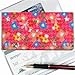 Lenticular Check Book Cover, T-SHIRT, CHEERY , MUSHROOM, PINK R-D088-CBC
