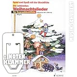 Produkt-Bild: Spiel und Spa&szlig; mit der Blockfl&ouml;te - Die sch&ouml;nsten Weihnachtslieder f&uuml;r Sopranblockfl&ouml;te inkl. praktischer Notenklammer - 20 beliebte Weihnachtslieder in sehr leichten Bearbeitungen wahlweise mit 2. Stimme (broschiert) von Hans und Marianne Magolt (Noten/Sheetmusic)