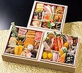 京都『祇おん 江口』祝（三段重）【盛り付け済み・冷蔵おせち】 [お届け日：12月31日]