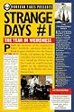 Strange Days: The Year in Weirdness (Strange Days , No 1) (No.1)