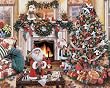 White Mountain Puzzles Cozy Christmas