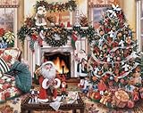 Image White Mountain Puzzles Cozy Christmas