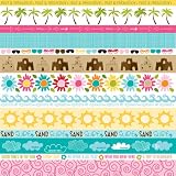 Bella Blvd Sand & Surf Borders Paper