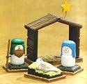 4-Piece S'mores Holy Family Christmas Nativity Scene #617830
