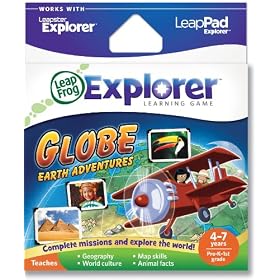 Leapfrog Leapster/LeapPad Explorer Globe Earth Explorer Game