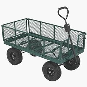 Do It Best Handtruck TC1840H Steel Yard Cart With Collapsible Sides by Noble Handtruck