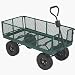 Tools & Hardware : Do It Best Handtruck TC1840H Steel Yard Cart With Collapsible Sides