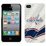Washington Capitals - Away Jersey design on iPhone 4 / 4S Thinshield Snap-On Case by Coveroo