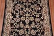 Elegant Keshan Ebony 31" x 60" Carpet Runner Rug