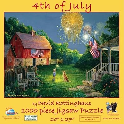 4th of July 1000pc Jigsaw Puzzle by David Rottinghaus