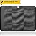 ArmorSuit MilitaryShield - Samsung Galaxy Tab 4 10.1 Screen Protector + Black Carbon Fiber Full Body Skin Protectorw/ Lifetime Replacements