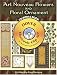 Book Art Nouveau Flowers and Floral Ornament CD-ROM and Book (Full-Color Electronic Design Series)