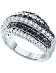 0.99CTW BLACK DIAMOND FASHION BAND