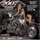 Iron & Lace 2007 Custom Motorcycle and Centerfold Model Calendar