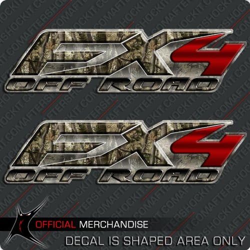 Aftershockit Camo FX4 Hunting Truck Sticker Set Archery