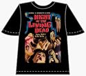Night of the Living Dead Horror Movie T-shirt, XL